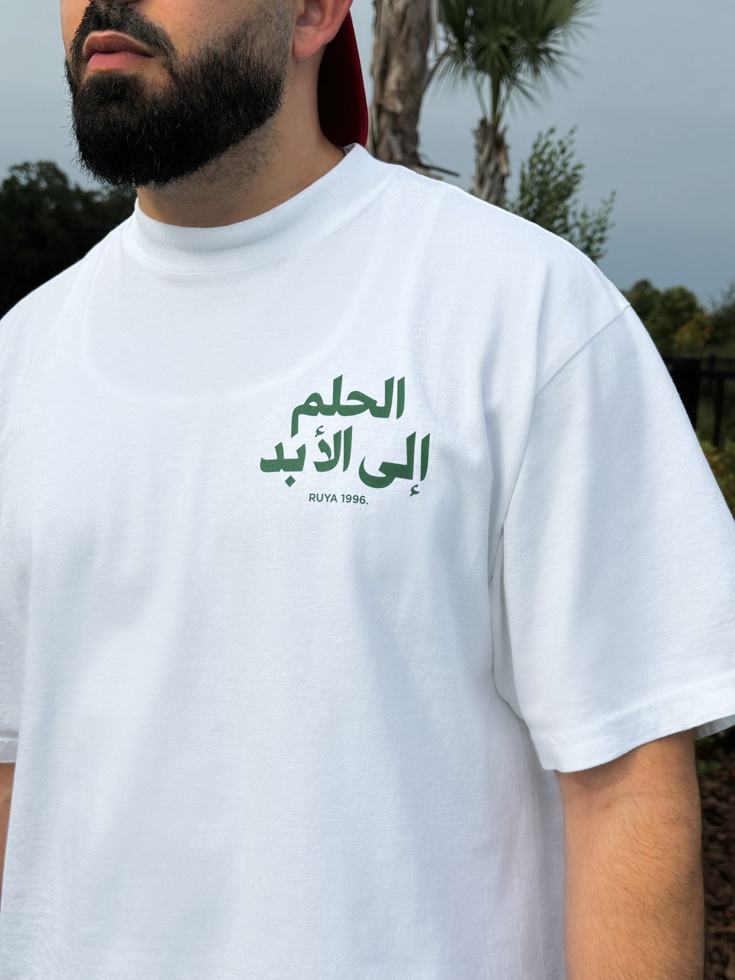 Arab Streetwear Tee - Red/Green⭐️