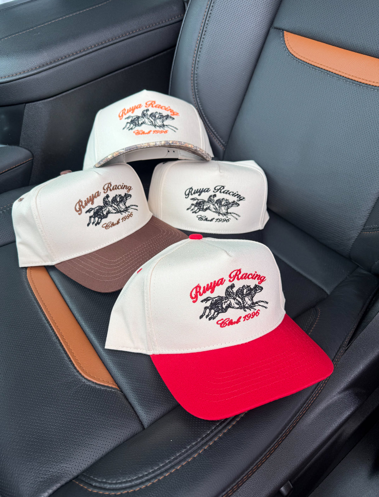 RUYA Racing Club Hat | Adjustable Fitted | 4-Colors