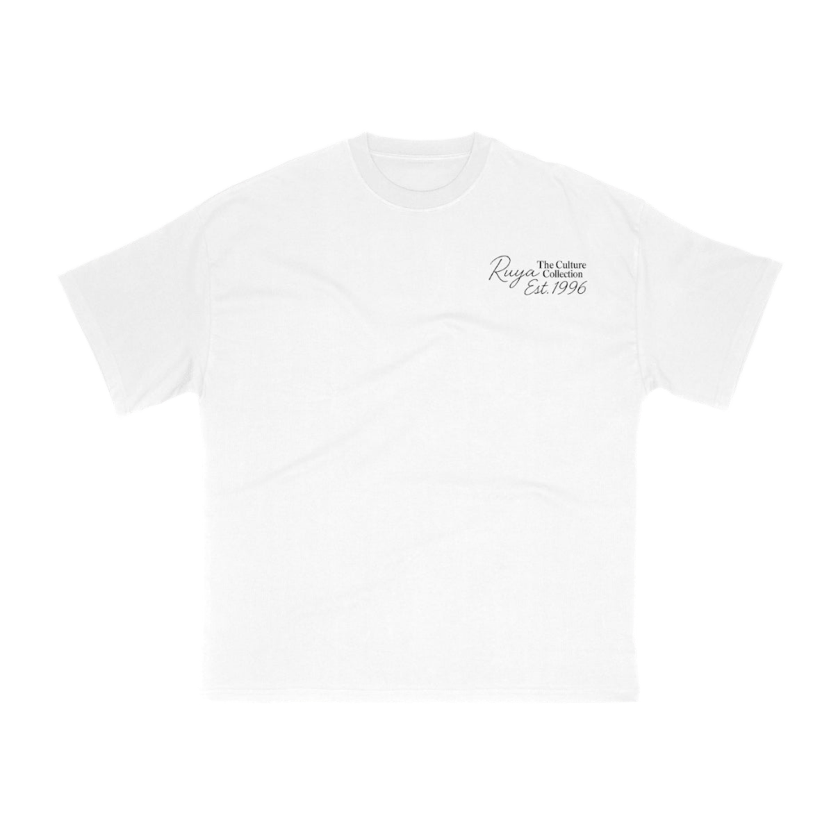 The Dice Tee- “Premium” Oversized Tee In White