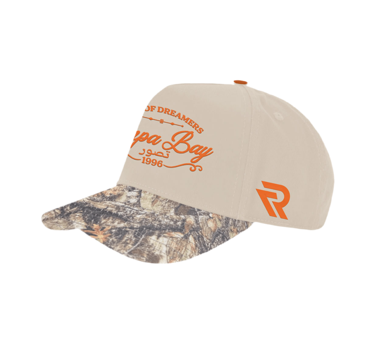 Tampa Bay Hat- Adjustable Fitted (Camo)