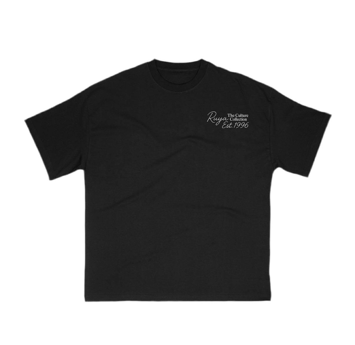 The Dice Tee- “Premium” Oversized Tee In Black