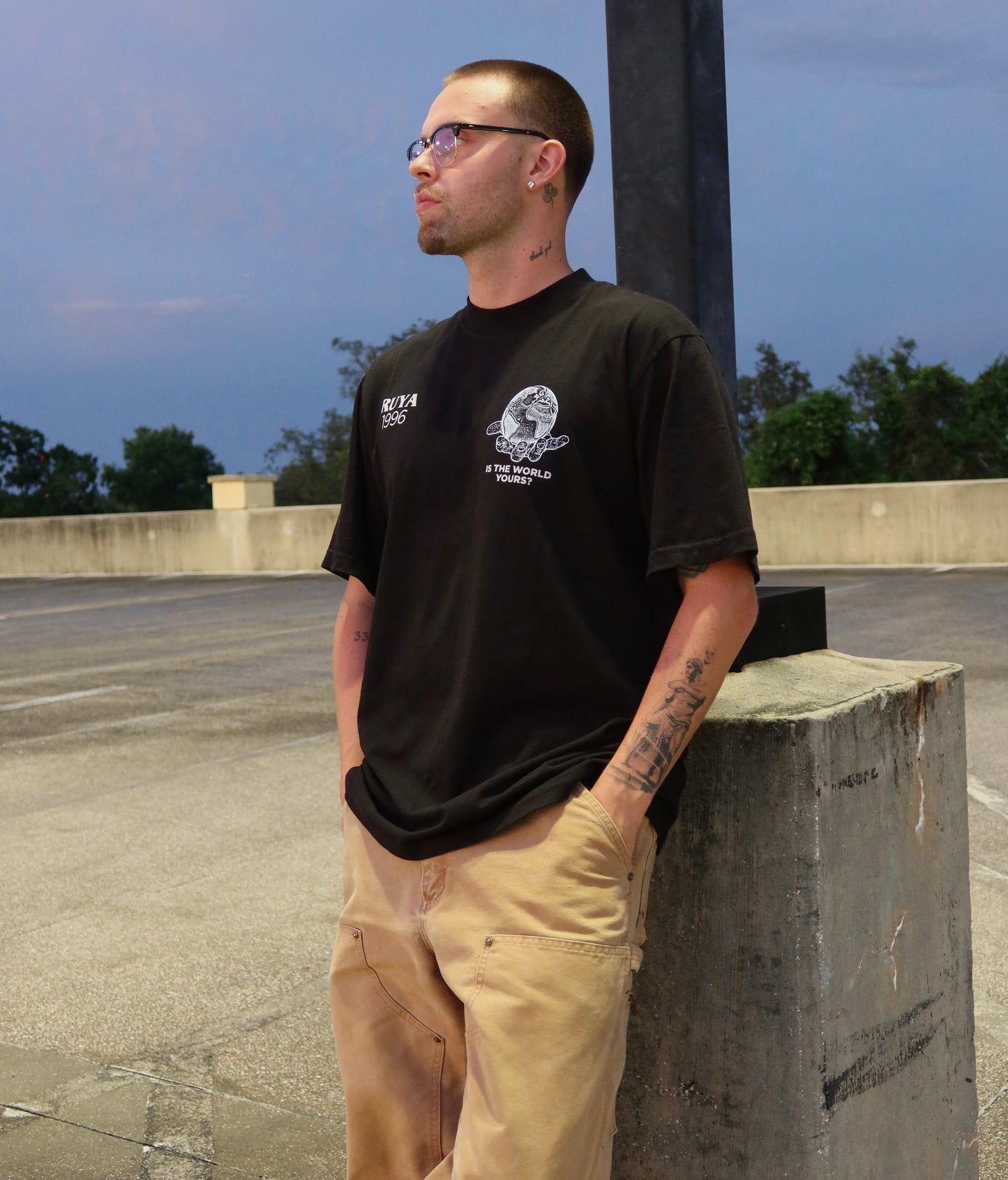 World is Yours- “Premium”Oversized Tee