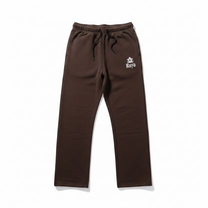 RUYA 1996. Essential Crest Pants | Terry Cloth Inside | Wide Leg