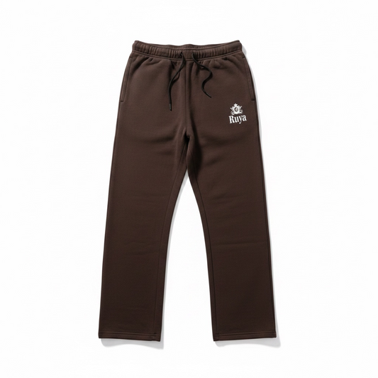 RUYA 1996. Essential Crest Pants | Terry Cloth Inside | Wide Leg