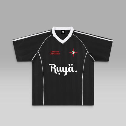Dream Chaser Jersey | Shadow Stripe Collared Soccer Jersey | Pre-Order