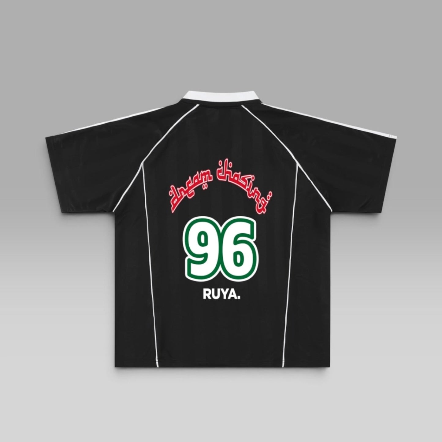 Dream Chaser Jersey | Shadow Stripe Collared Soccer Jersey | Pre-Order
