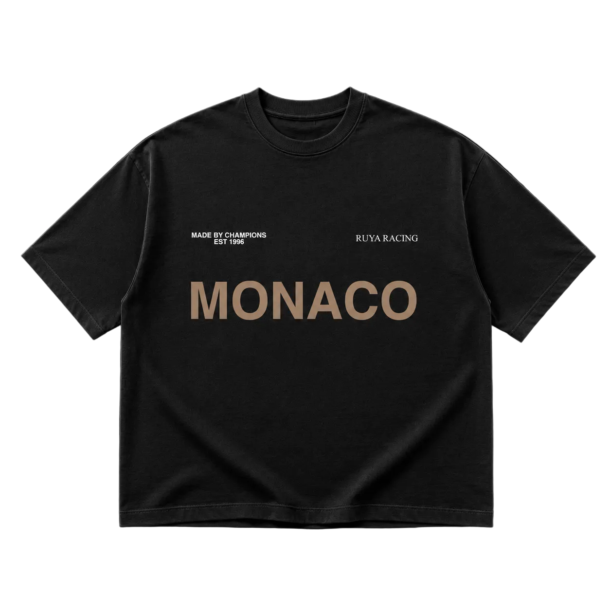 RUYA Monaco Racing | Premium Heavy Weight Tee | 2-Colors