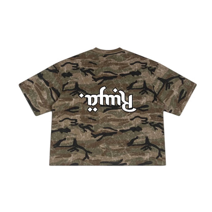 Reverse Tee | Camo Oversized Box Tee