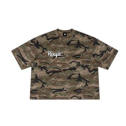 Reverse Tee | Camo Oversized Box Tee