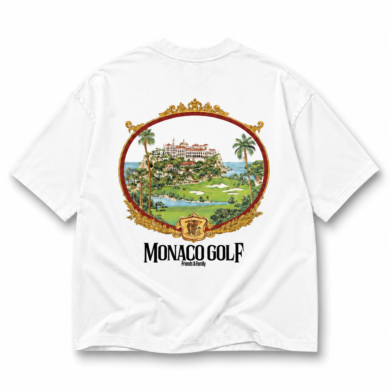 RUYA Monaco Golf | Premium Heavy Weight Tee | 2-Colors
