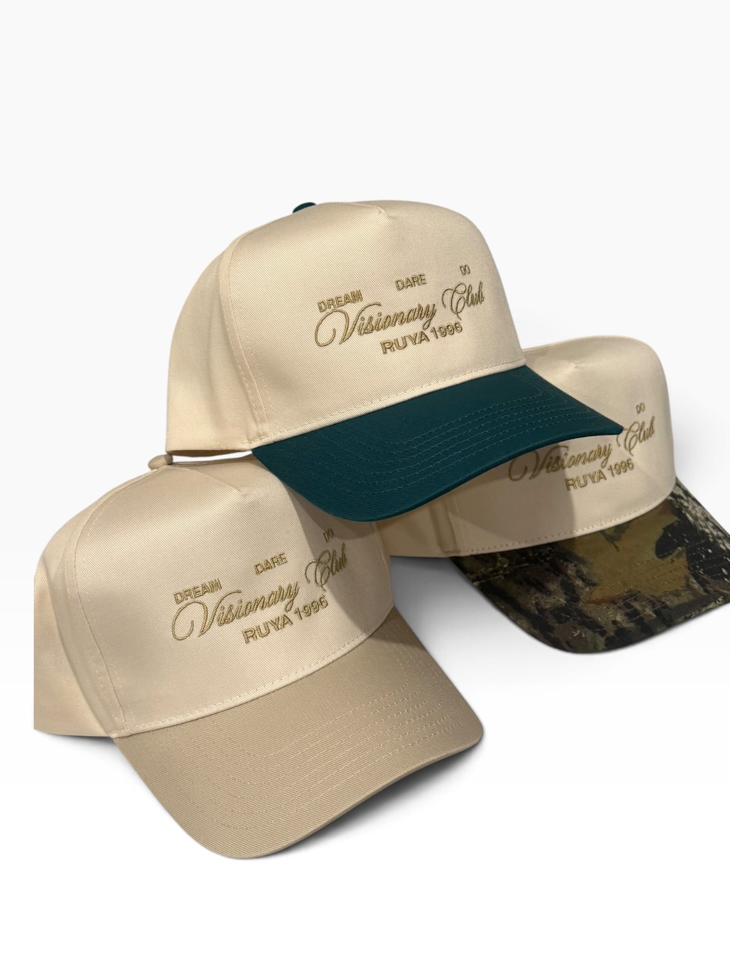 Visionary Club Hat | Adjustable Fitted | 3-Colors