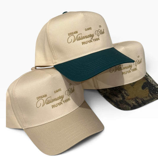Visionary Club Hat | Adjustable Fitted | 3-Colors