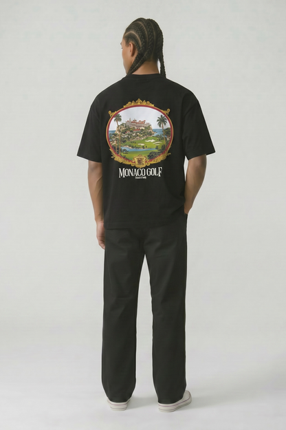 RUYA Monaco Golf | Premium Heavy Weight Tee | 2-Colors