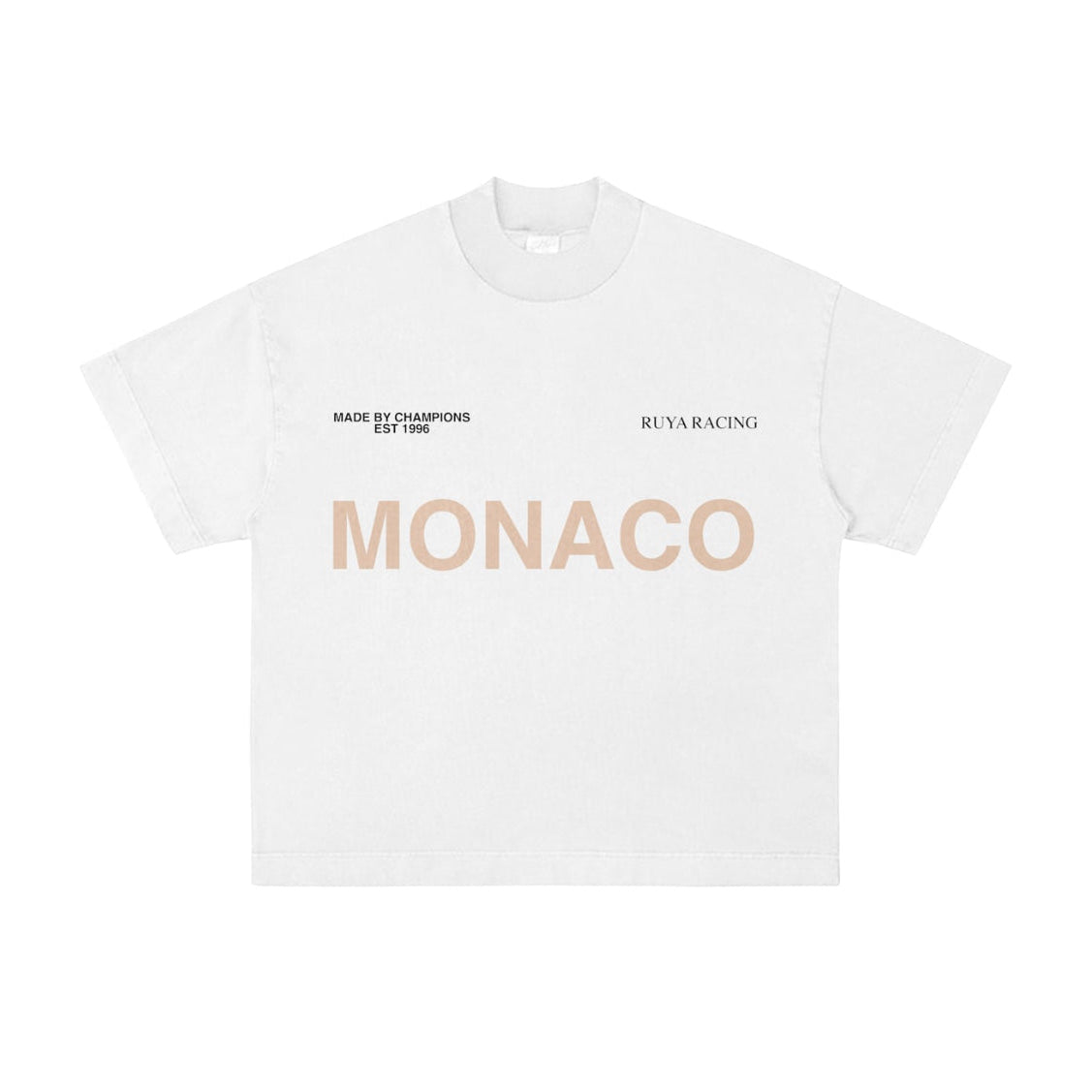 RUYA Monaco Racing | Premium Heavy Weight Tee | 2-Colors