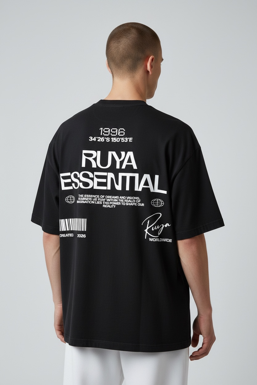 RUYA Worldwide Essential Tee | Premium Heavy Weight Tee | This Spring Only