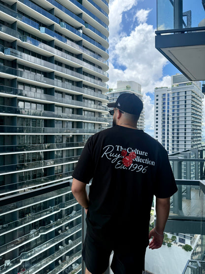 The Dice Tee- “Premium” Oversized Tee In Black