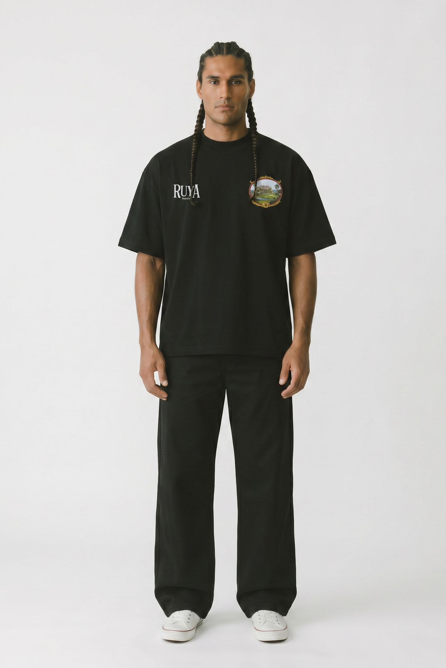 RUYA Monaco Golf | Premium Heavy Weight Tee | 2-Colors