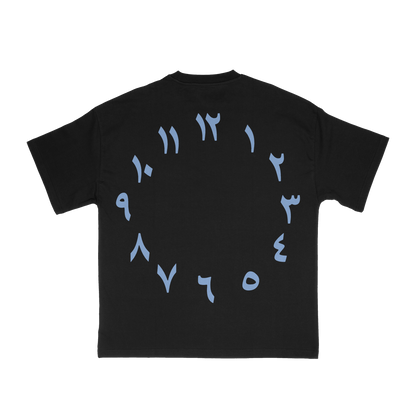 Creative Plan Tee - Black & Powder Blue⭐️
