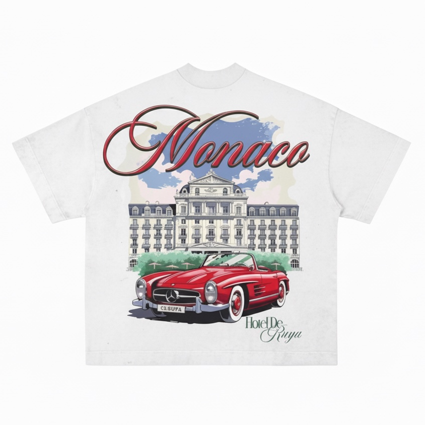 Hotel De RUYA | Red | Premium Tee | 2-Colors