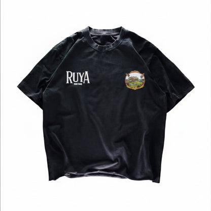 RUYA Monaco Golf | Premium Heavy Weight Tee | 2-Colors