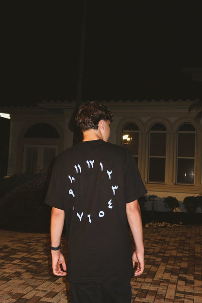 Creative Plan Tee - Black & Powder Blue⭐️