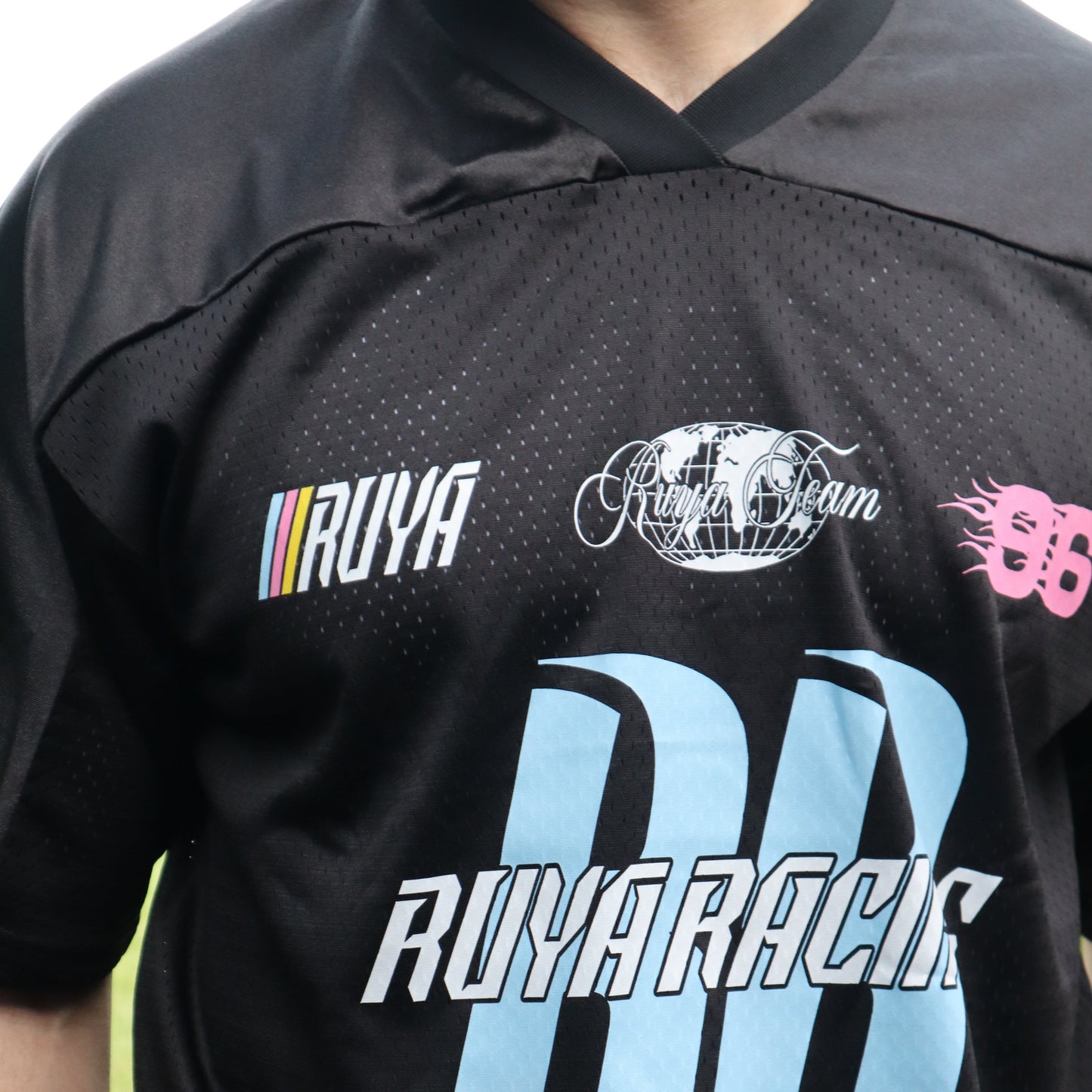 The Racing Jersey | Oversized Mesh V-Neck Soccer Jersey | Pre-Order