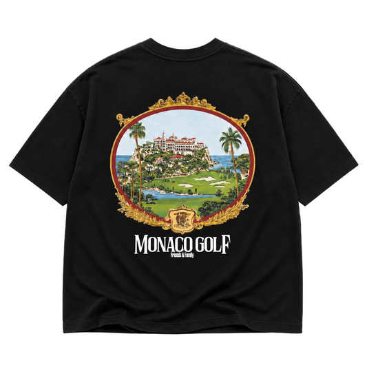 RUYA Monaco Golf | Premium Heavy Weight Tee | 2-Colorways