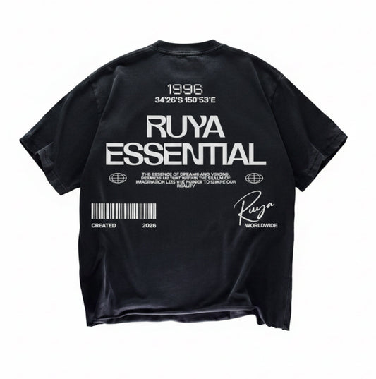 RUYA Worldwide Essential Tee | Premium Heavy Weight Tee | This Spring Only