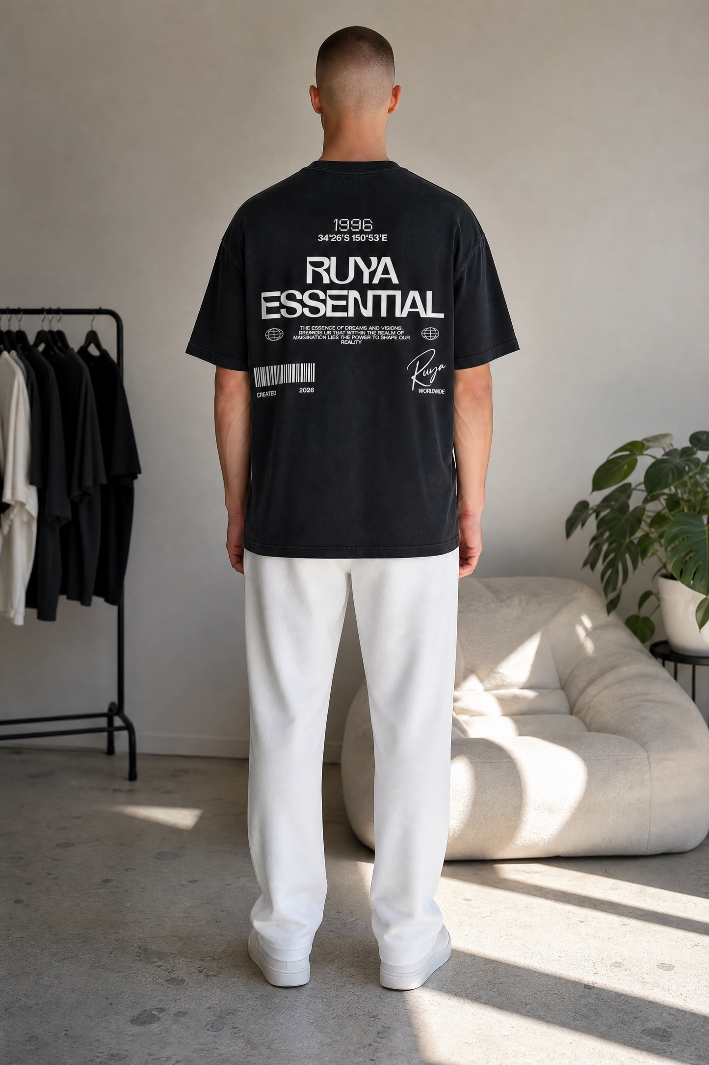 RUYA Worldwide Essential Tee | Premium Heavy Weight Tee | This Spring Only