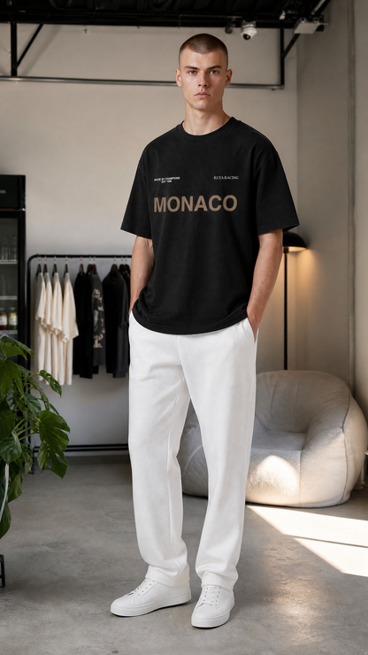 RUYA Monaco Racing | Premium Heavy Weight Tee | 2-Colors