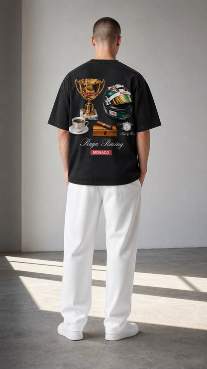 RUYA Monaco Racing | Premium Heavy Weight Tee | 2-Colors