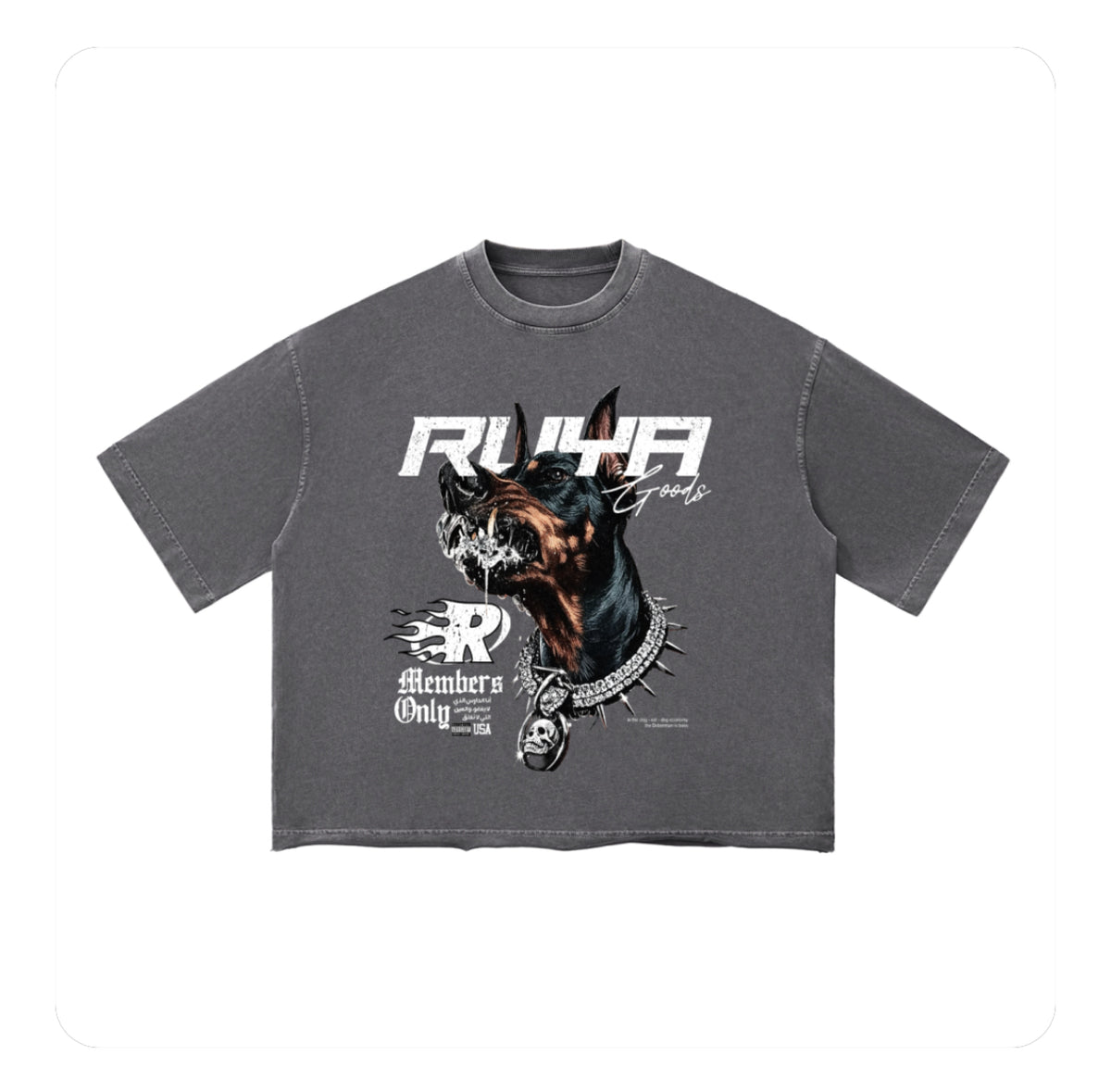 The Doberman Tee | Premium Boxy Tee