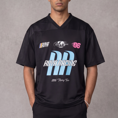 The Racing Jersey | Oversized Mesh V-Neck Soccer Jersey | Pre-Order