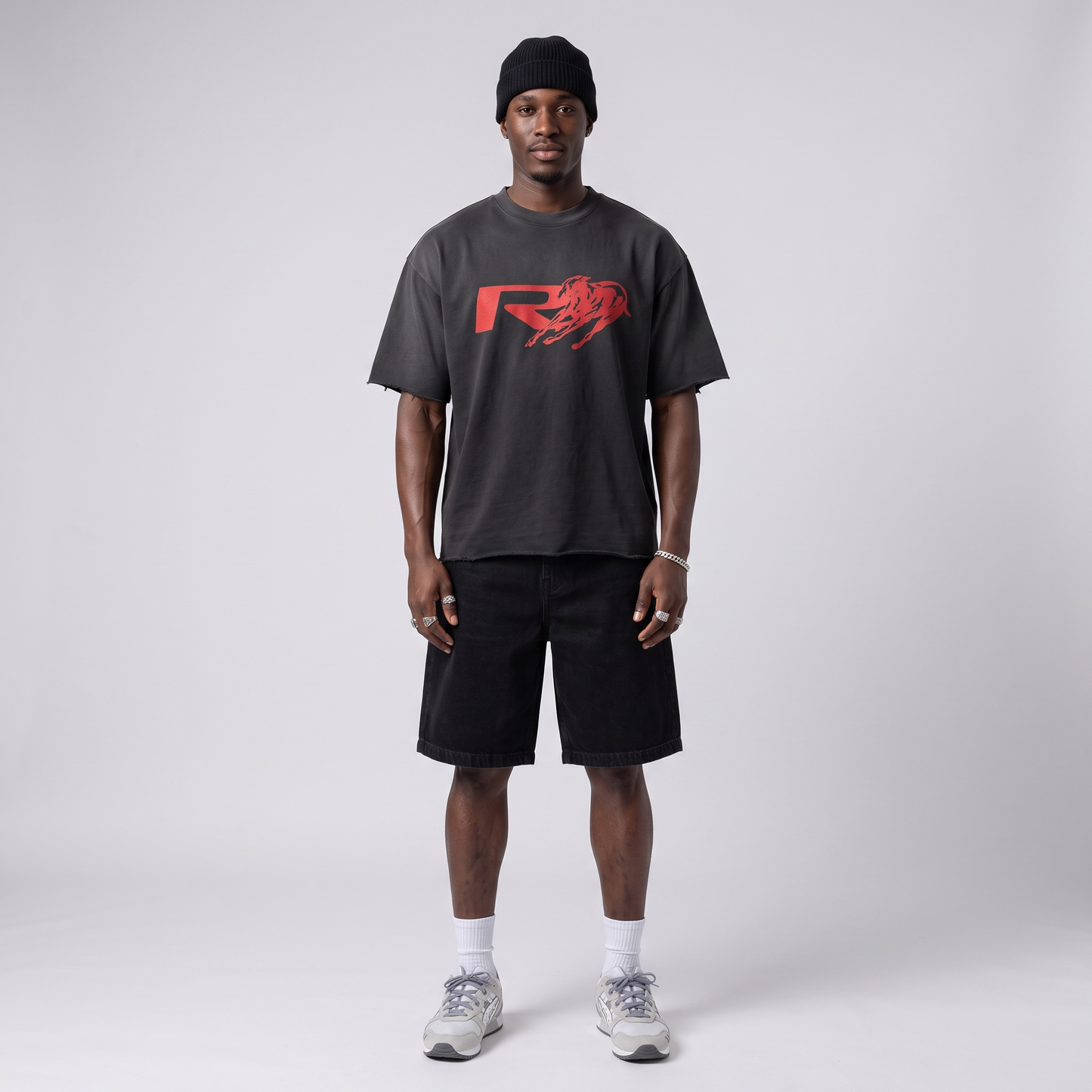The Lucky 96 | Sun Fade Distressed Tee | Oversized | Pre-Order