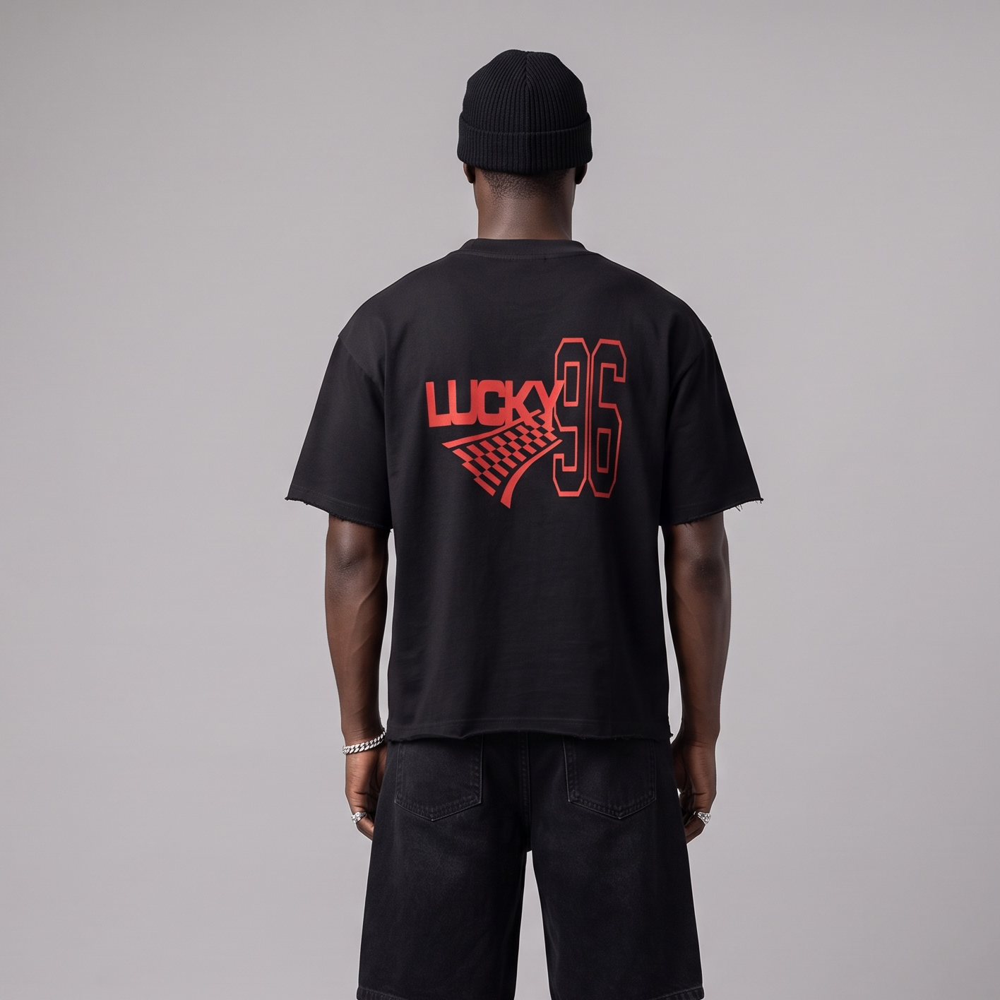 The Lucky 96 | Sun Fade Distressed Tee | Oversized | Pre-Order