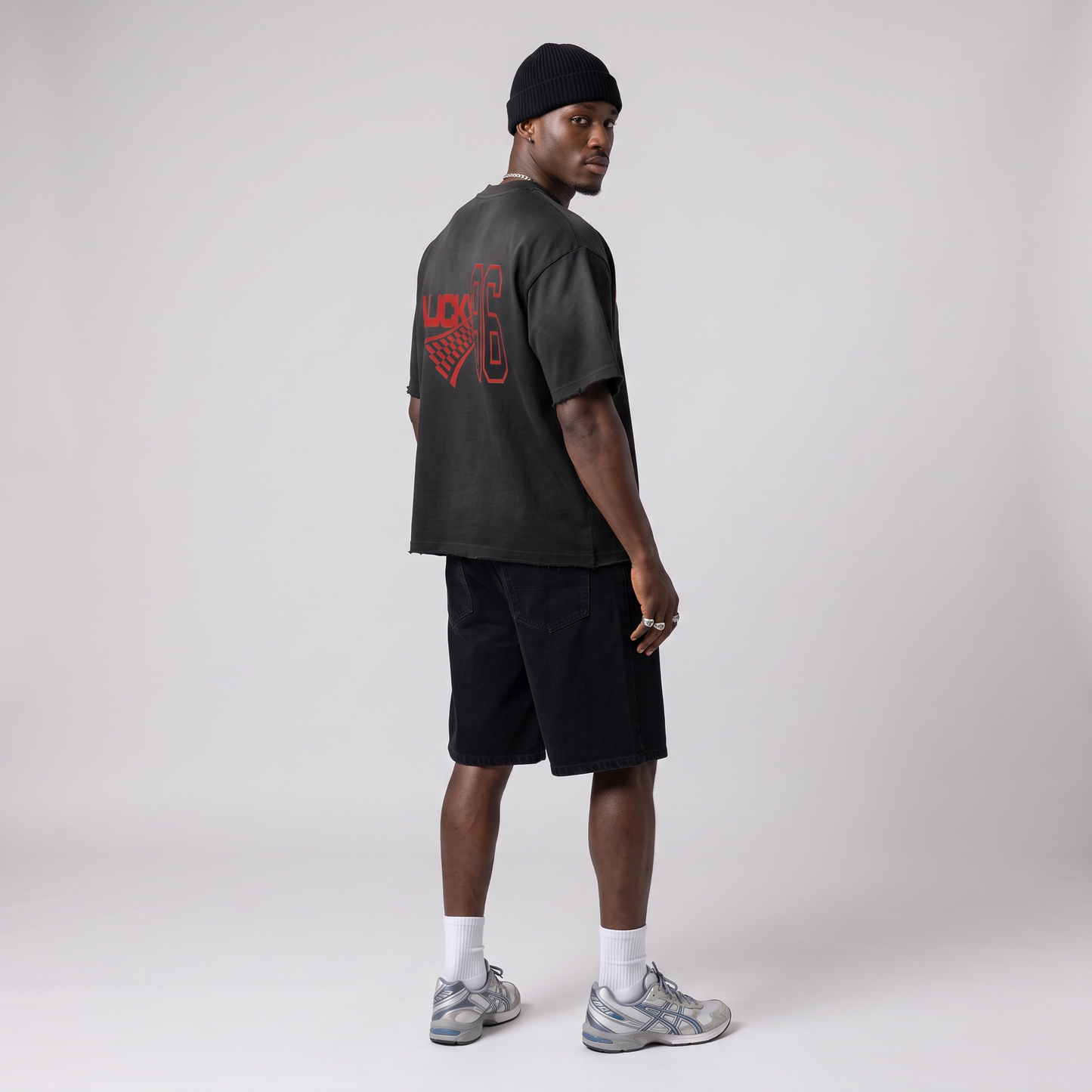 The Lucky 96 | Sun Fade Distressed Tee | Oversized | Pre-Order