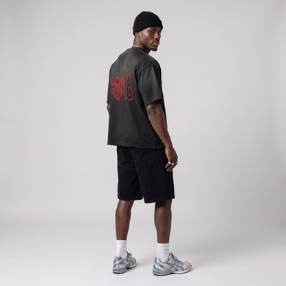 The Lucky 96 | Sun Fade Distressed Tee | Oversized | Pre-Order