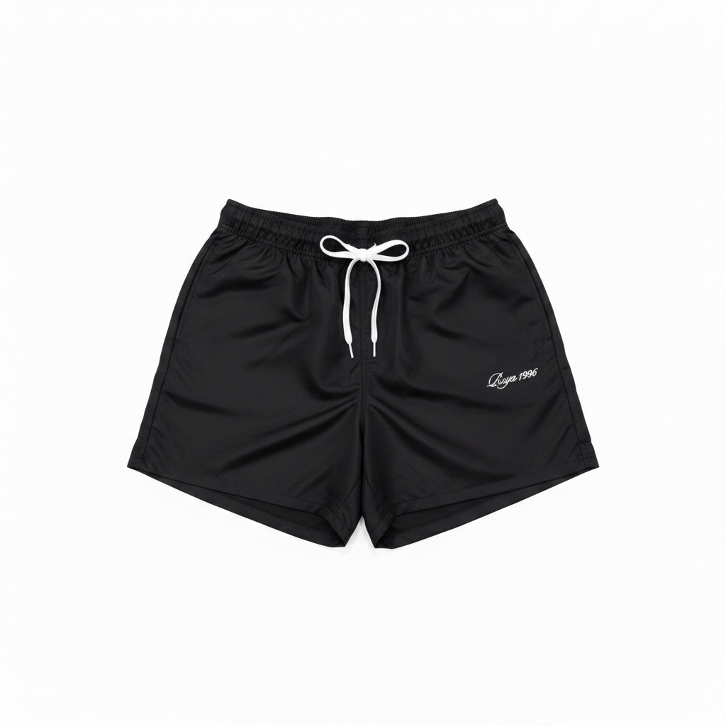 Black Shorts - White Background